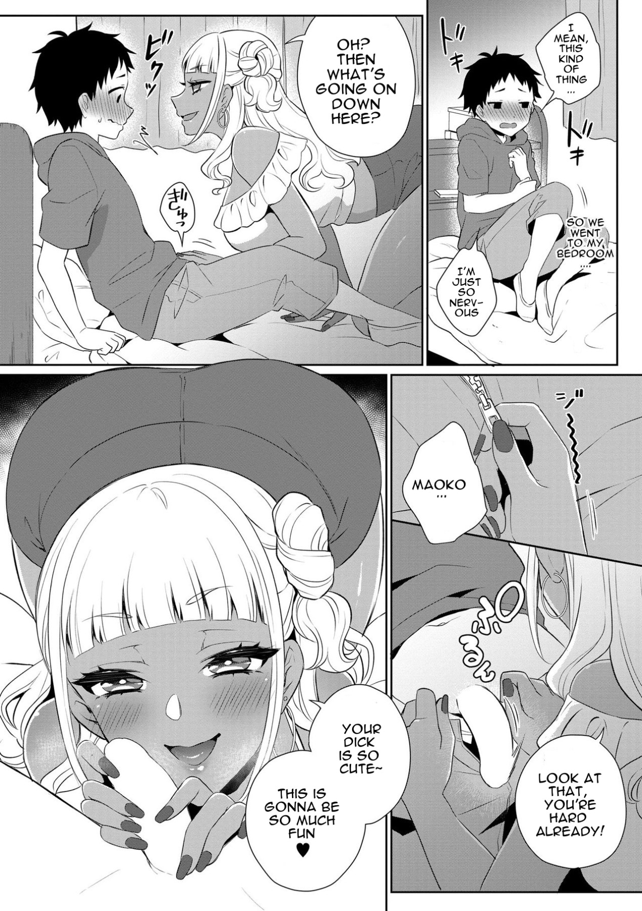 Hentai Manga Comic-Virgin Eater Bitch Gal Maoko-Read-7